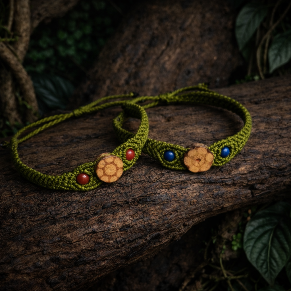 Handmade Ayahuasca Vine Bracelet