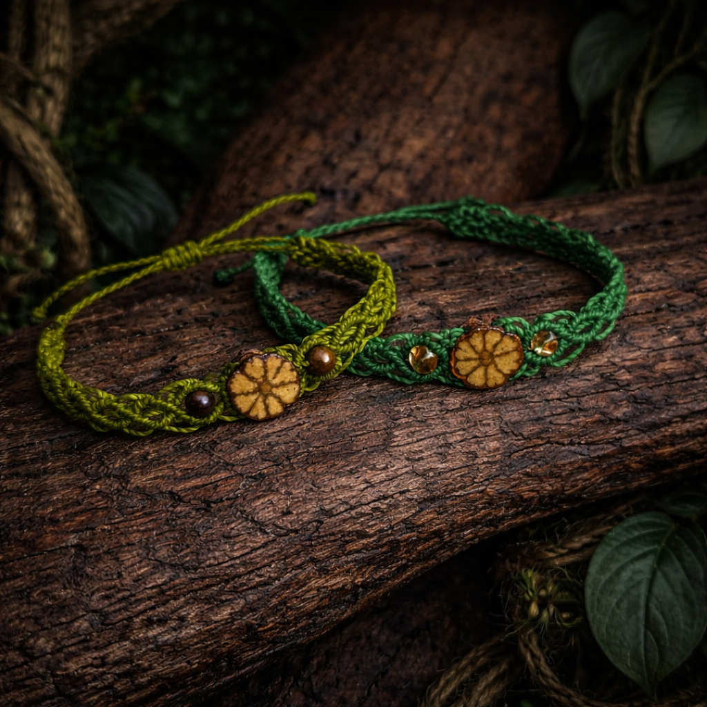 Handmade Ayahuasca Vine Bracelet